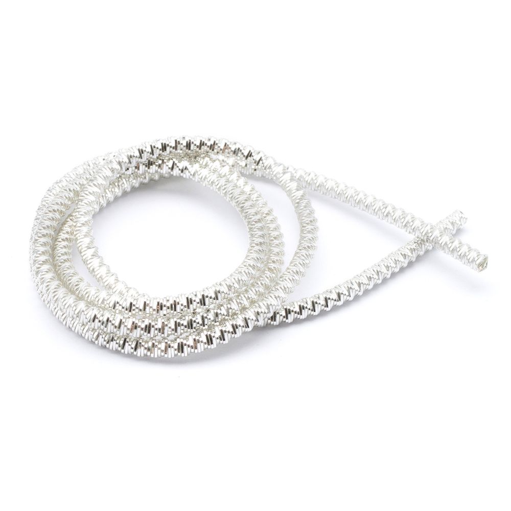 Трунцал зигзаг Серебро 2,5 мм, 5±0.1 грамм, ТЗ003НН25