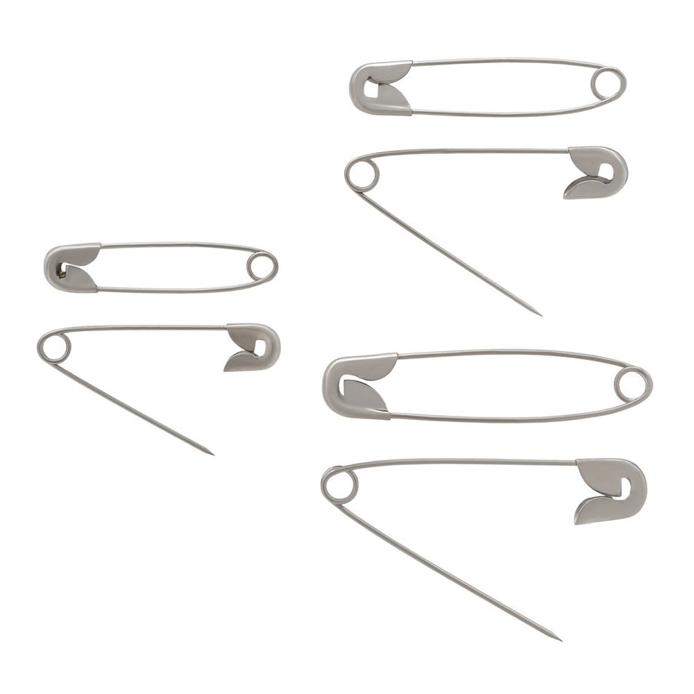 Булавки английские ассорти l=28-55 мм (№0-1-2-3), # SP4В 0333-5307, 864 шт