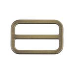 Шлевка металл литая 40х24 мм, 10 шт, №24 под бронзу, Gamma GH 03/40