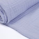 Муслин 125 г/м², 130 см / 2 метра, TBY.Mus.24723.29.2, цв.29 св.голубой