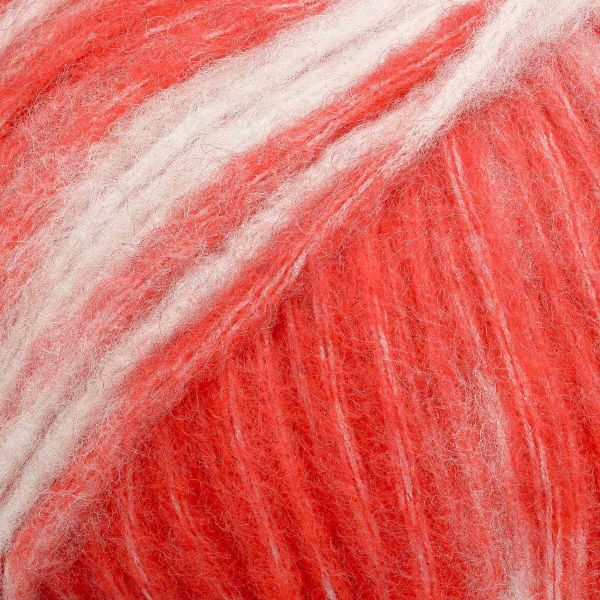 Пряжа YarnArt (ЯрнАрт) Raindrops / уп.10 мот. по 50 г, 115 м, 2908 красный меланж