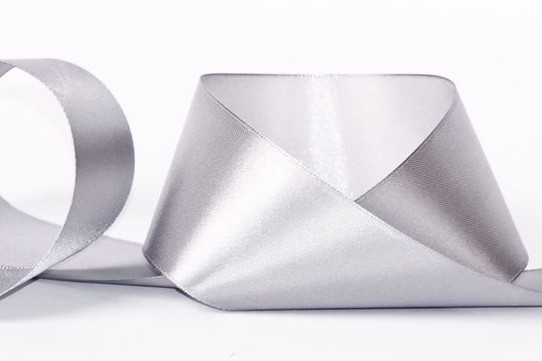 Лента атласная 1-сторонняя 50.0 мм / 33±2 метра, 139 серый, Gamma