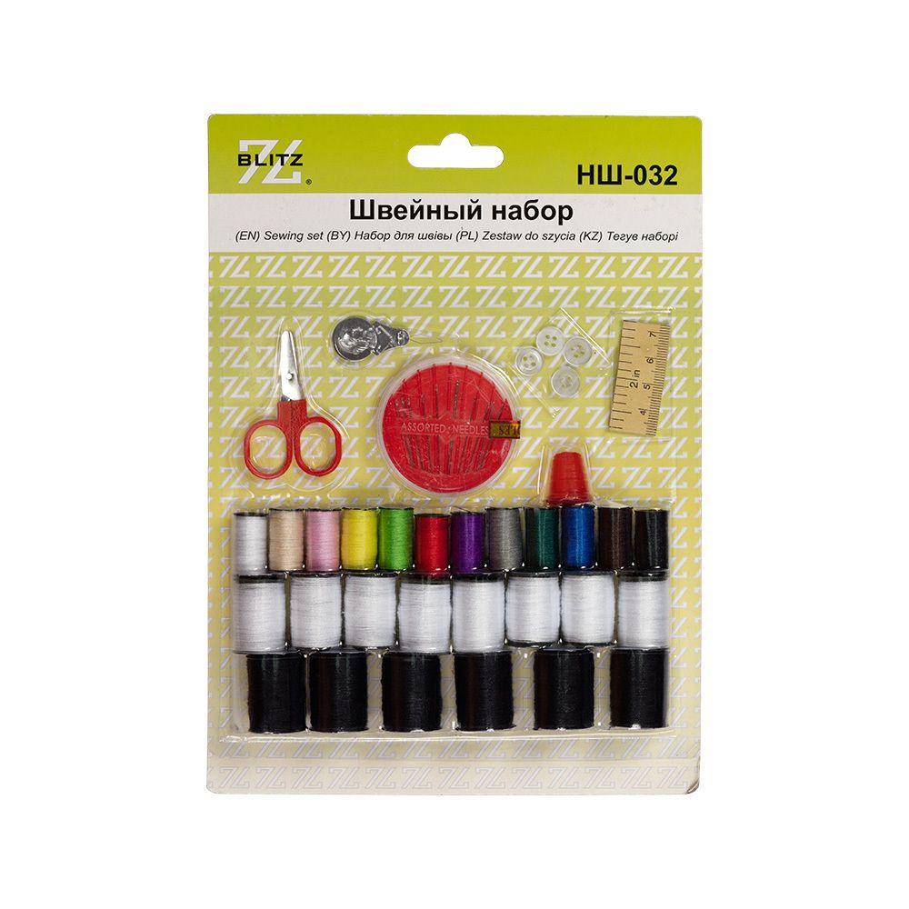 Набор для шитья 26х19 см, блистер, Blitz НШ-032
