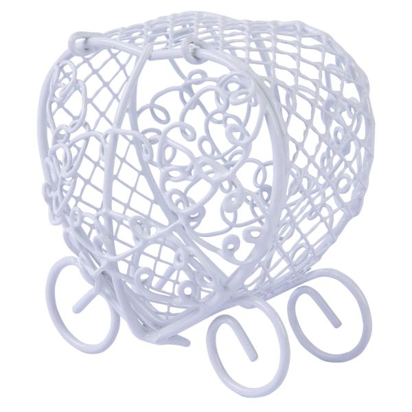 Миниатюра кукольная: Карета металл 8х8 см, Blumentag MET-400