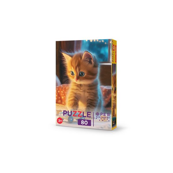 Пазл 80 элементов, PZL-80/05 Поехали, машинка!, Фрея