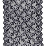 Набор эластичного кружева 400 мм, 5 шт по 1.5 метра ±5 см, ассорти