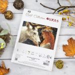 Набор для вышивания нитками Luca-S, Нежный дух леса 52х32см