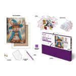 Кристальная (алмазная) мозаика Фрея ALPD-320, на подрамнике, Ученик чародея, 30х40 см