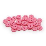 Пуговицы 2 прокола 14L, 9 мм, (Pink (розовый)), NE74, 144 шт
