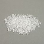 Бусины акрил ⌀8 мм, цв. 17 прозрачный, 50 г, Magic4Hobby