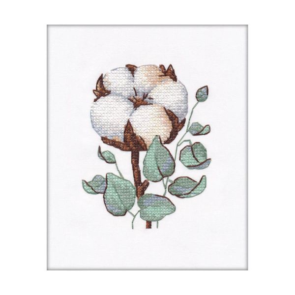 Набор для вышивания нитками Овен, Хлопок8х10,5см