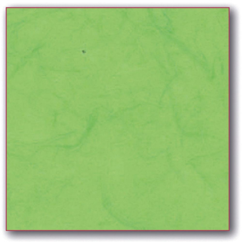 Рисовая бумага однотонная Voile 28 г/м², 70х100 см, зелёное яблоко, Stamperia