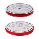 Лента контактная липучка (велкро) пришивная 25 мм / 25 метров, 036 св.бежевый, Gamma LG-25, ПАРА (крючок+петля), качество "B"