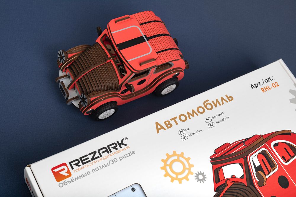 Пазл 3D, Автомобиль RHL-02, Rezark RHL-02