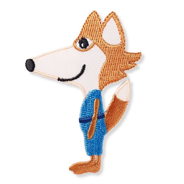 Термоаппликация Эксклюзивная Лиса оран./син. Prym