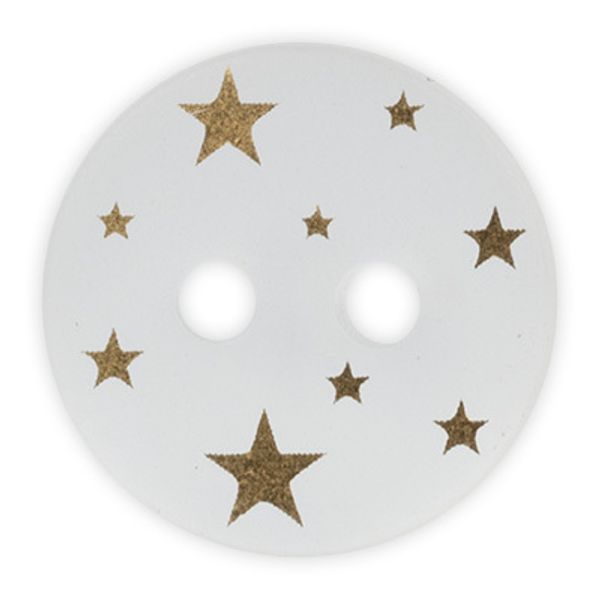 Пуговицы 2 прокола блузочные 11 мм, 40 шт, А001 белый, Gamma JEY 0016