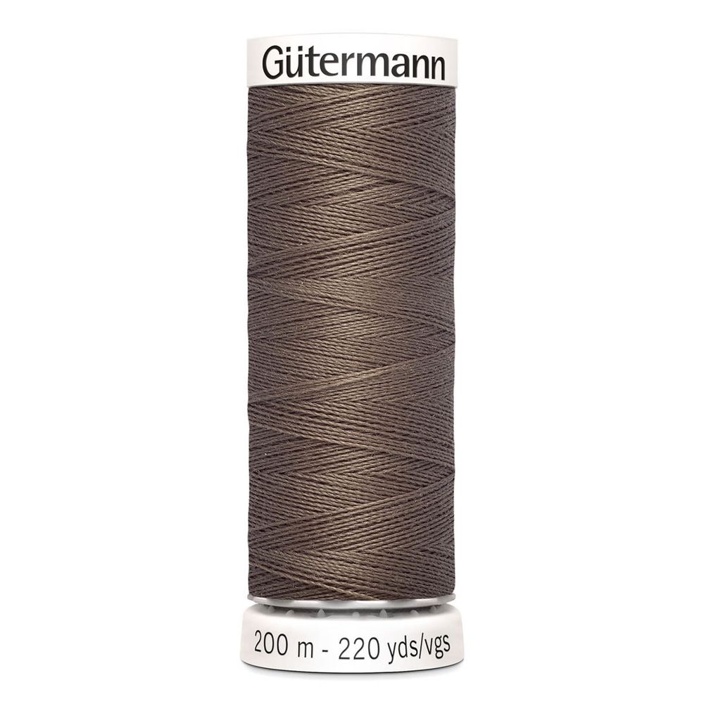 Нитки универсальные Gutermann Sew-all 100 (200 метров), 5 кат. | 439 палево-коричневый