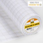 Флизелин клеевой Quilters Grid, 90см*15м, квадрат 2,5*2,5см, 50082003, Freudenberg, 15 м