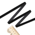 Лента бархатная (тесьма) 06.0 мм / 32.9±2 метров, 0081-0701 (8611 черный (141757))