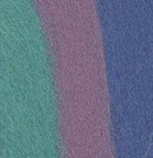 Шерсть для валяния (до 29 мкр), 50 г. 6024 розовый/св.голубой/бирюзовый, Gamma MY-050