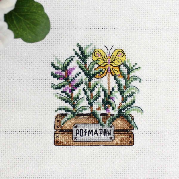 Набор для вышивания МП Студия Розмарин 9х10см, М-639