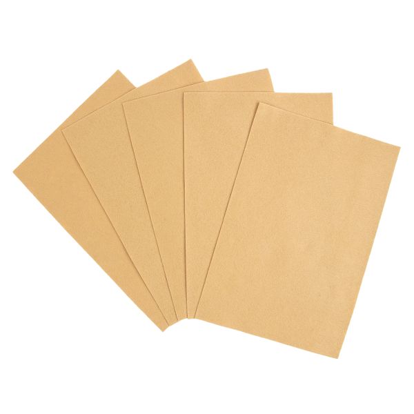 Фетр листовой 1 мм, 20х30 см, 5 шт, CH641 бежевый, Blitz FKC10-20/30