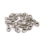 Замок для бус 21х10 мм (in 5 мм), никель, ГМХ14167, 20 шт