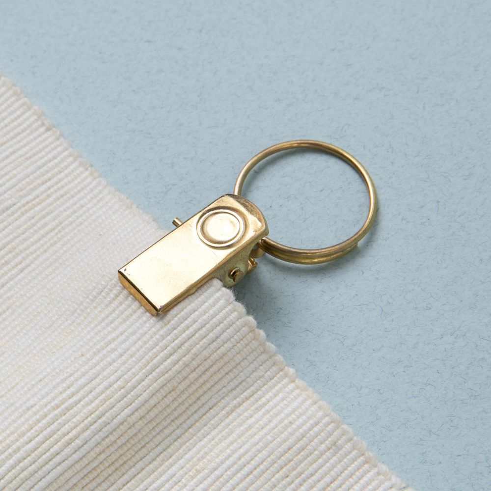 Зажим для штор с крючком, 20 шт, золото, Blitz CL-010