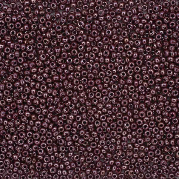 Бисер Preciosa непрозрачный с жемчужным покрытием, круг.отв, 500 г, (18600)331-19001-10/0