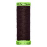 Нитки для тонких тканей Gutermann Extra Fine 150, 200м, 696 т.шоколад, 5 катушек