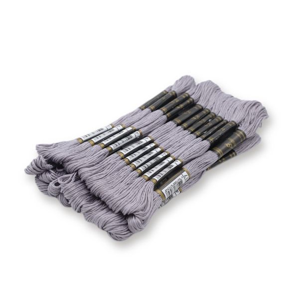 Мулине Bestex, цв.417, 24 мотка по 8 метров