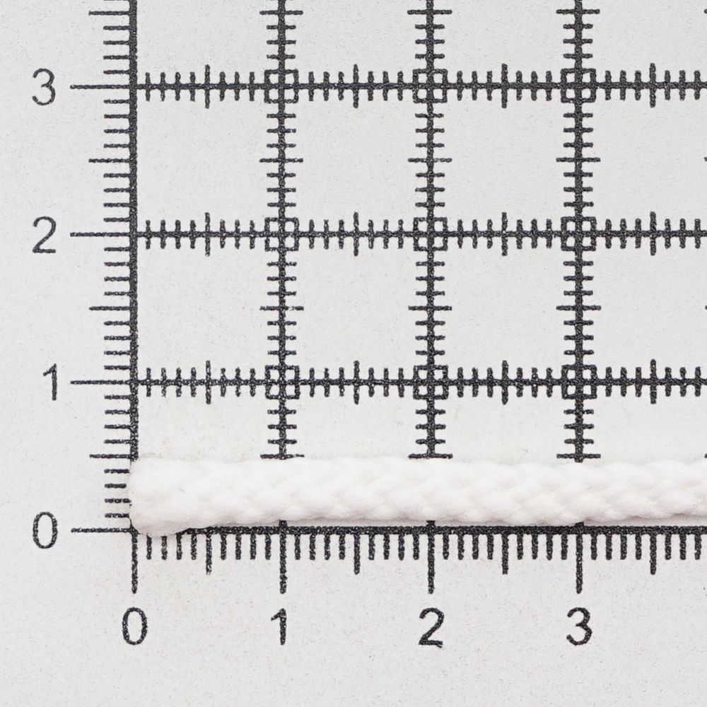 Шнур плетеный ⌀4.0 мм / 30 метров, белый