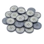 Пуговицы 4 прокола 40L (25мм), (Gray1 (серый1)), 24 шт