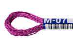 Мулине Gamma металлик, цв.М-07 малиновый, 12 мотков по 8 метров