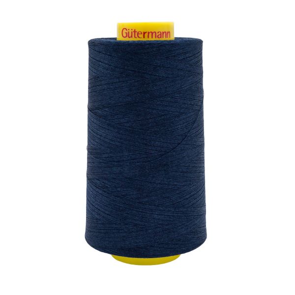 Нитка универсальная Gutermann Mara 120/2, 5000 м, 700185, 011 грозовой синий, 1 катушка