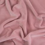 Велюр 240 г/м², 185 см / 5 метров, пудра/powder, Gamma VELR