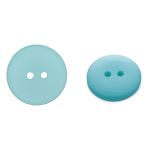 Пуговицы на 2 прокола 28L (18мм), пластик (col.28 бирюзовый), CR-K18M, 144 шт