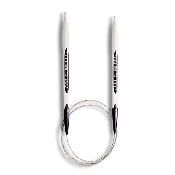 Спицы круговые ⌀7.0 мм, 80 см, 1 шт, Prym Ergonomics 215810