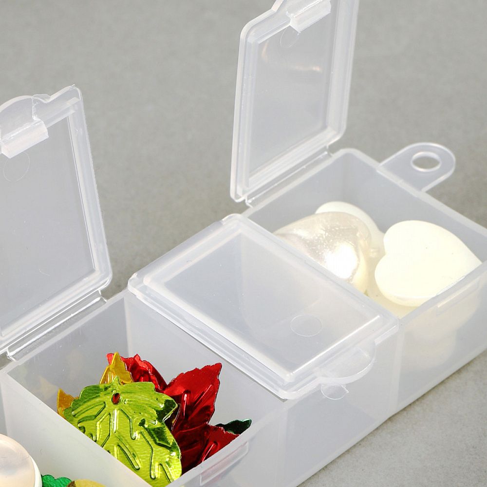 Контейнер для мелочей 15.3х3.4х2.4 см цв. в ассортименте