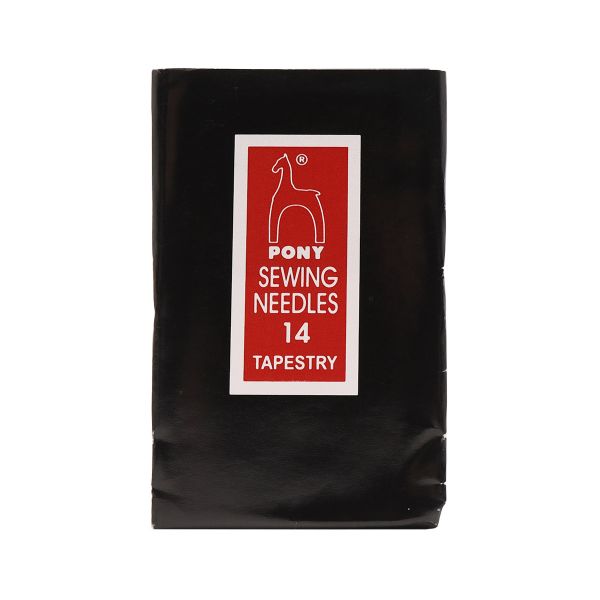 Иглы ручные гобеленовые с золотым ушком Tapestry №14, 25 шт, PONY, 05152