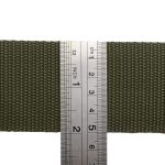Стропа (ременная лента) 50 мм / 30 метров, толщ. 1.0 мм, [28 г/пог.м], 100% п/п, 32 хаки