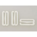 Крючки для бюстгальтера металл 20.0 мм, 004 приглушенный белый, Arta, 50 шт