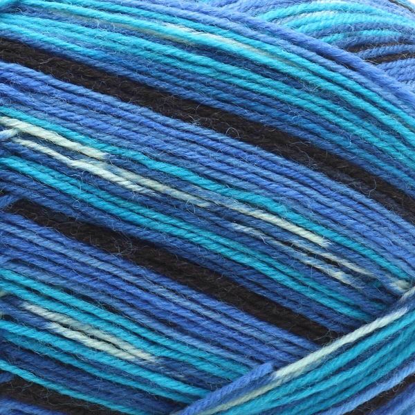 Пряжа Alize (Ализе) Superwash Comfort Socks / уп.5 мот. по 100 г, 420м, 4446 секционный A