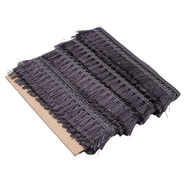 Бахрома отделочная 50.0 мм / 25 метров, 301 темно-серый, 0390-0040, T-04