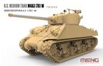 Модель сборная: танк пластик 1/35, M4A3 (76)W Sherman 1/35, Meng TS-043