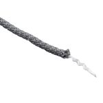 Шнур плетеный ⌀4.0-5.0 мм / 100 метров, 012 серый