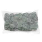 Пуговицы 2 прокола 28L (C153 зеленый), 0312-0386А, 144 шт