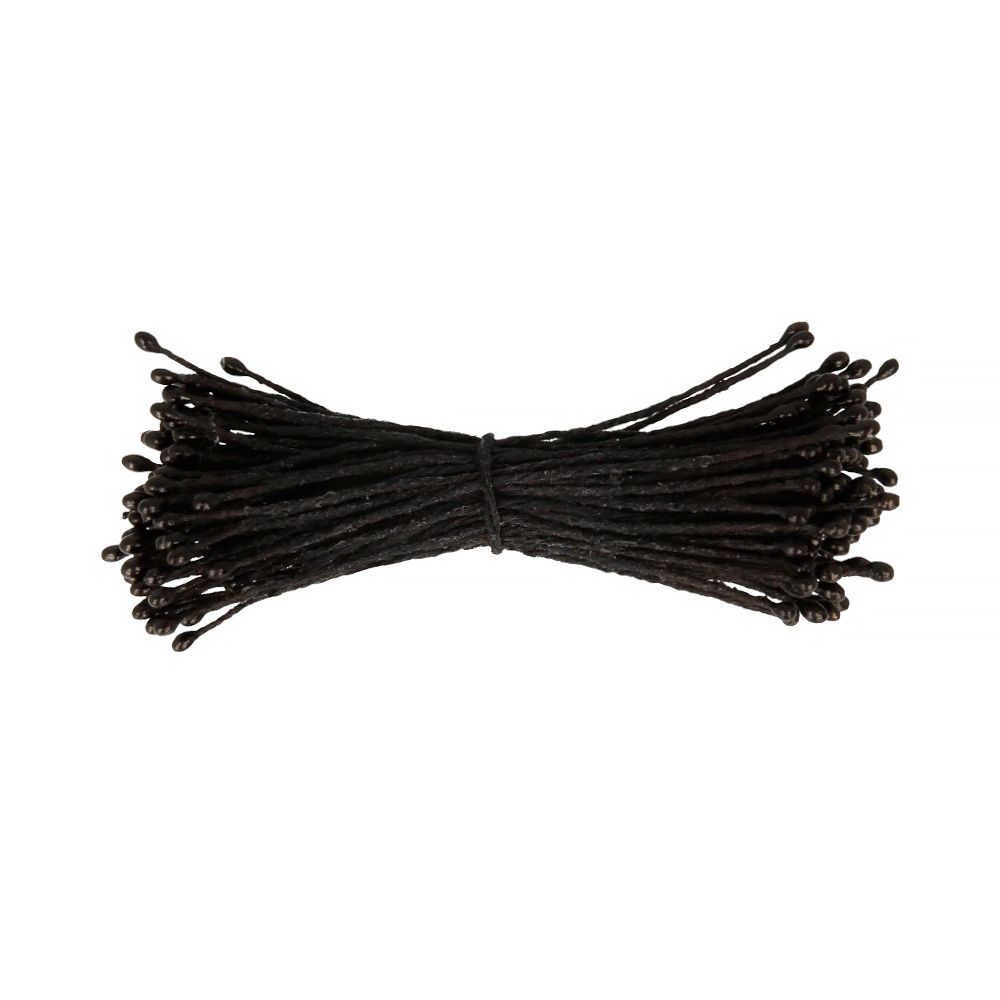 Тычинки для искусственных цветов Fiorico TIC/P-1 10х85 шт, черный/black
