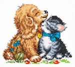 Набор для вышивания нитками Чудесная игла, Нежность, 13х12 см