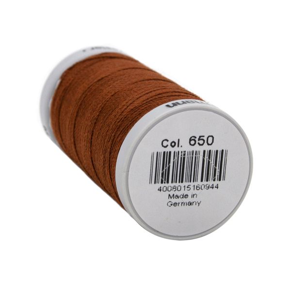 Нитки суперкрепкие Gutermann Extra Strong M782, 100м, 650 золотисто-каштановый, 5 катушек